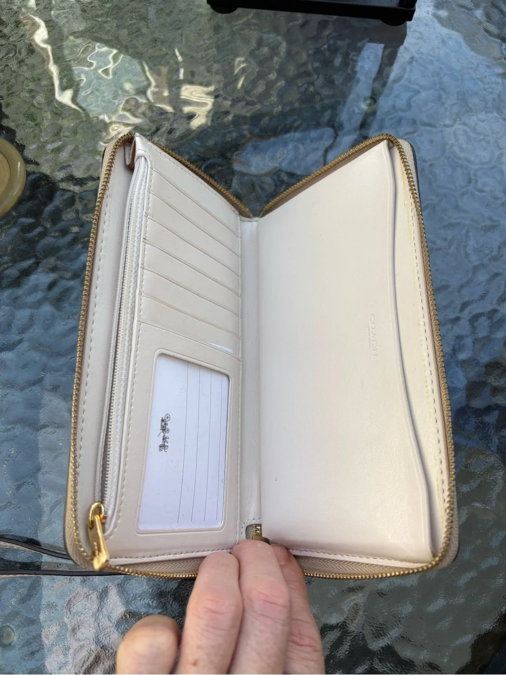 Coach Women's Bags Coach Signature Large Phone Wallet